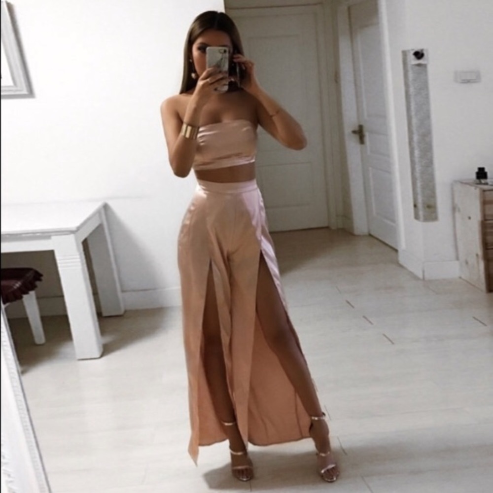 Satin matching two sets